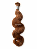 Ginger Bulk Hair | Reusable 100% Virgin Human Hair