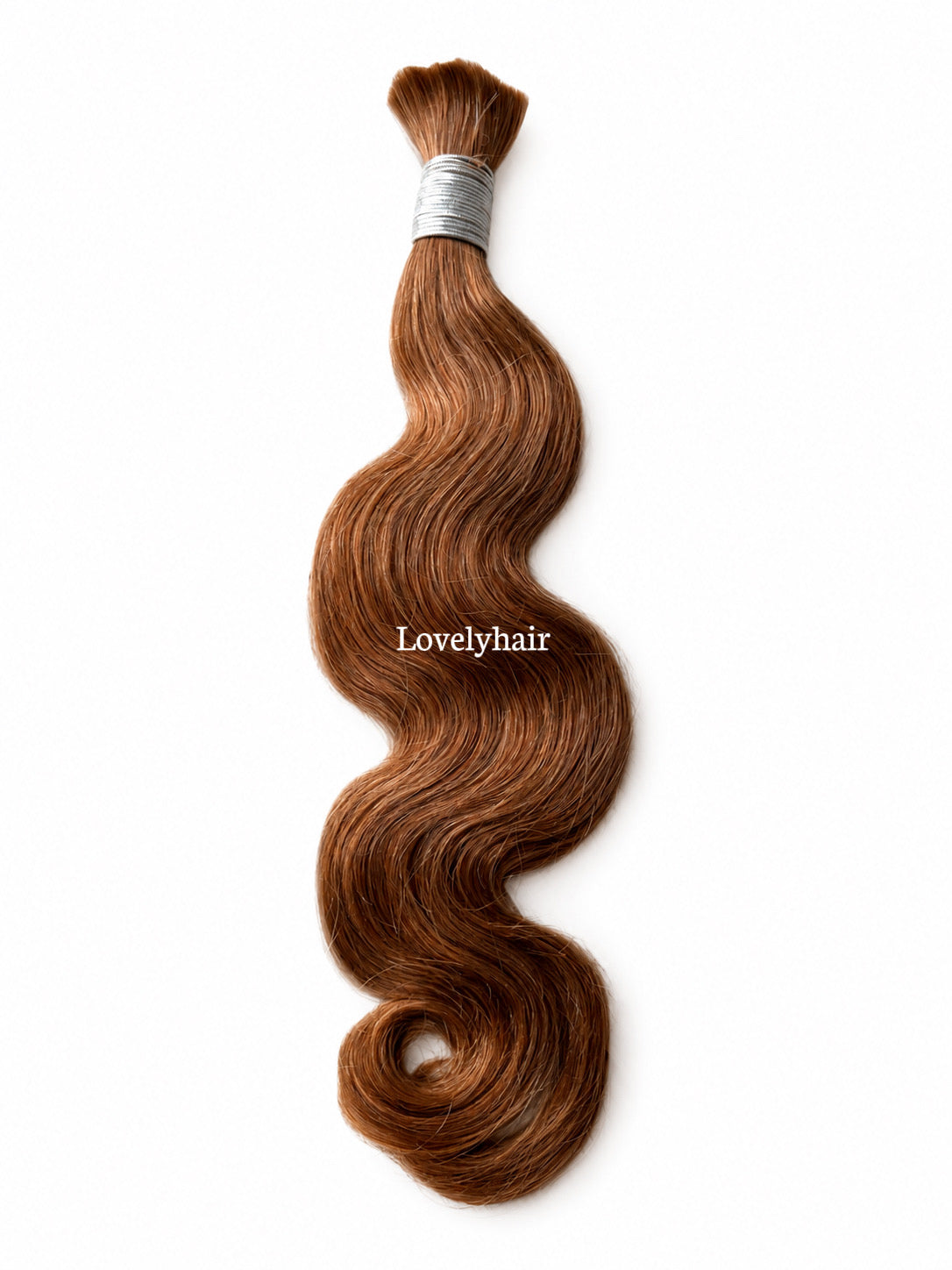 Ginger Bulk Hair | Reusable 100% Virgin Human Hair